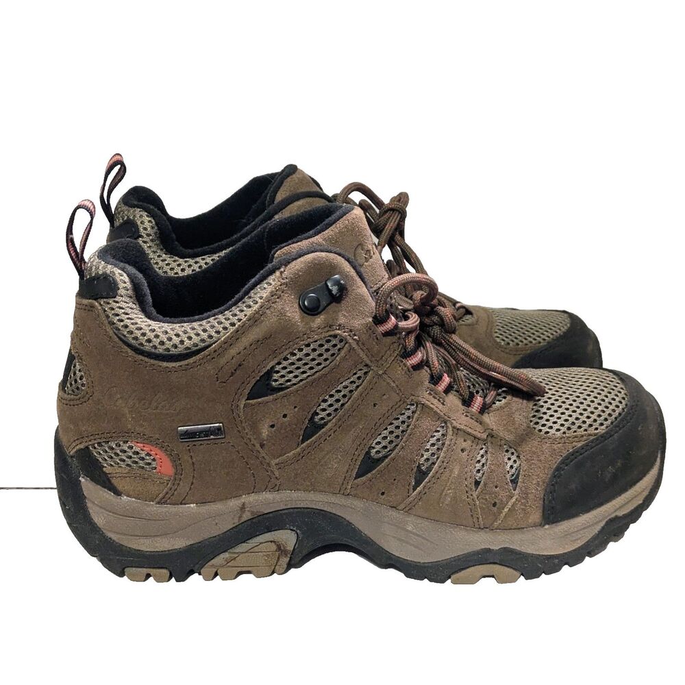 Cabela's Hiking Boots  ASCEND Bone Dry Men's Size 8 Brown Leather Gorpcore